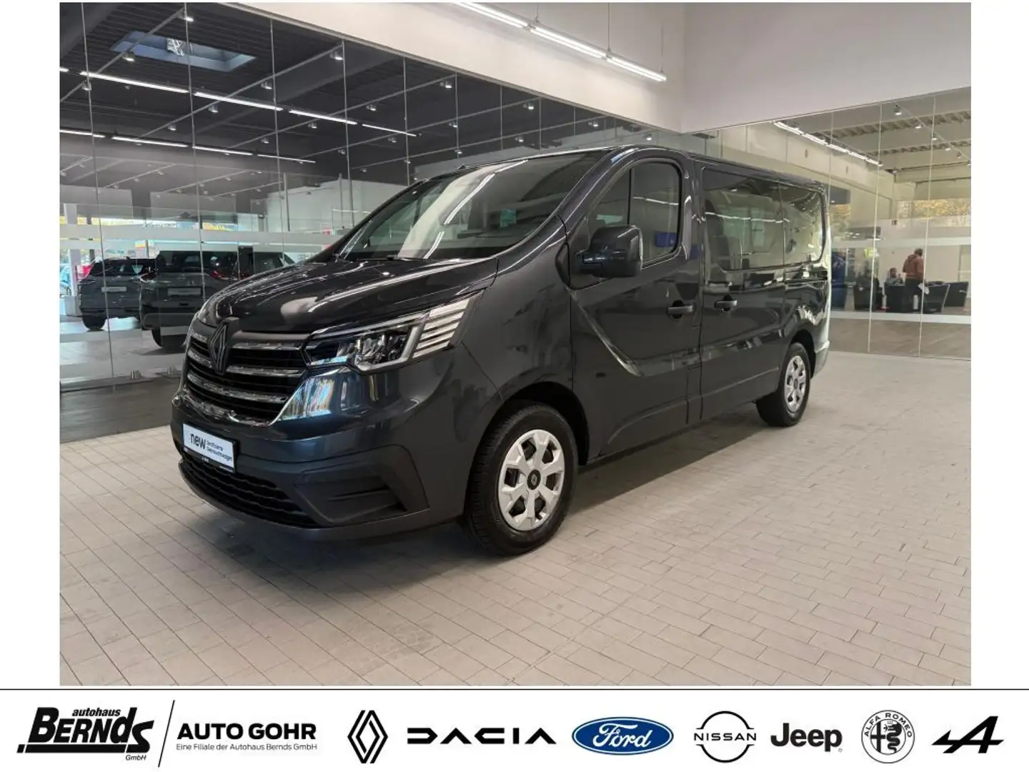 Renault Trafic Blue dCi 150 Evolution 8-SITZER PDC R-KAMERA NAVI. Gris - 1