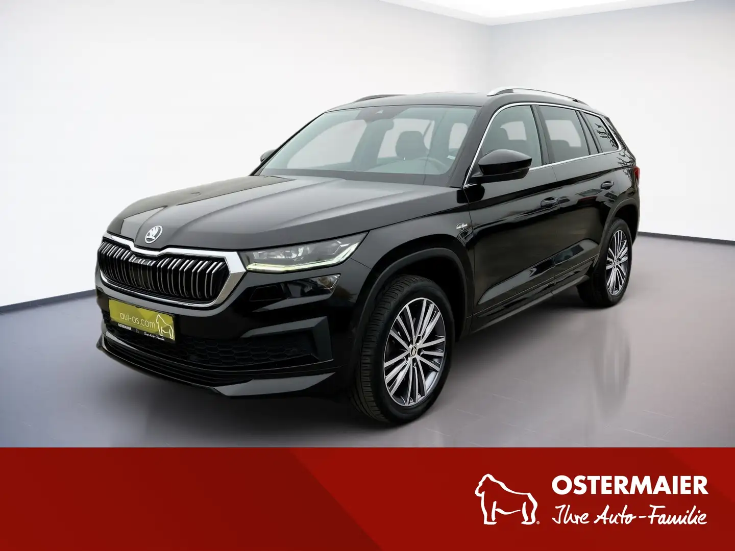 Skoda Kodiaq L&K 2.0TDI 200PS 4x4 MATRIX.AHK.PANO.LEDER.360°.AC Noir - 1