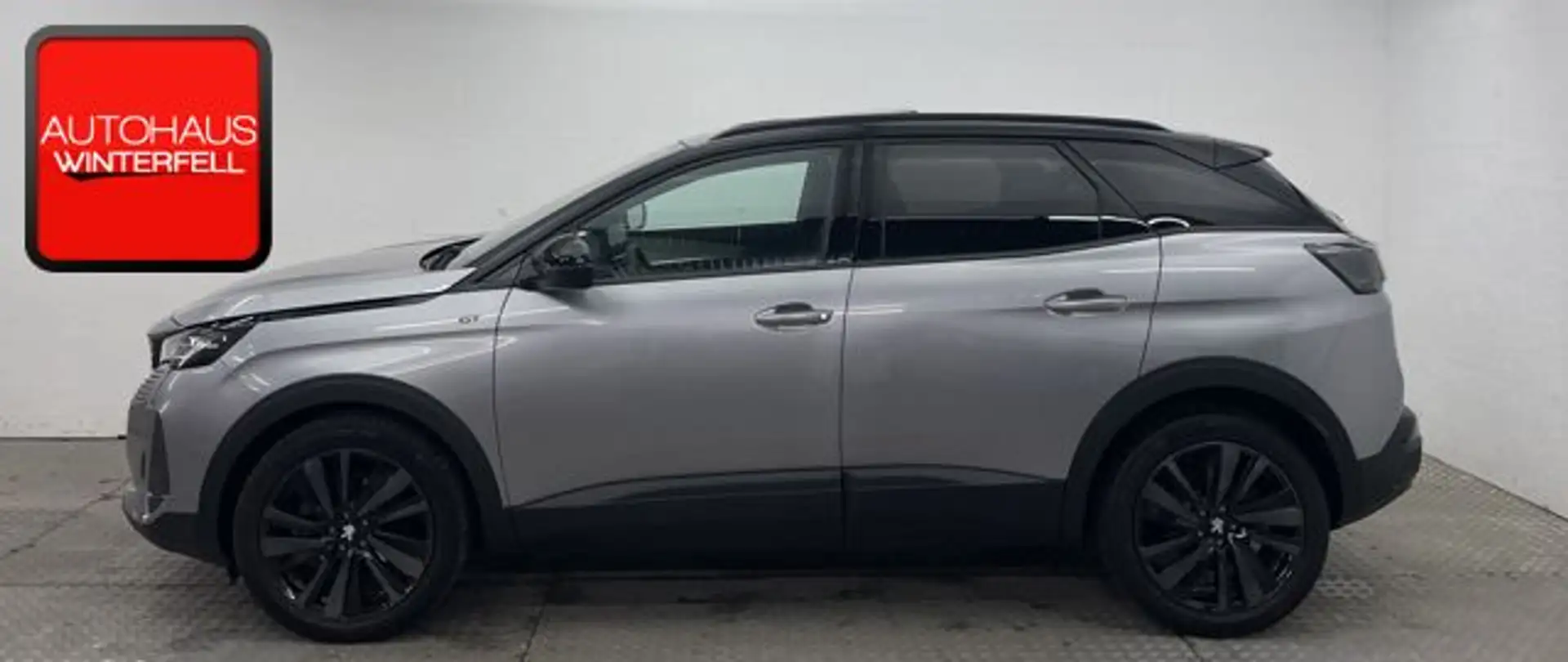 Peugeot 3008 PureTech 130 EAT8 GT BLACK PANO+360+ACC+LED Silber - 2