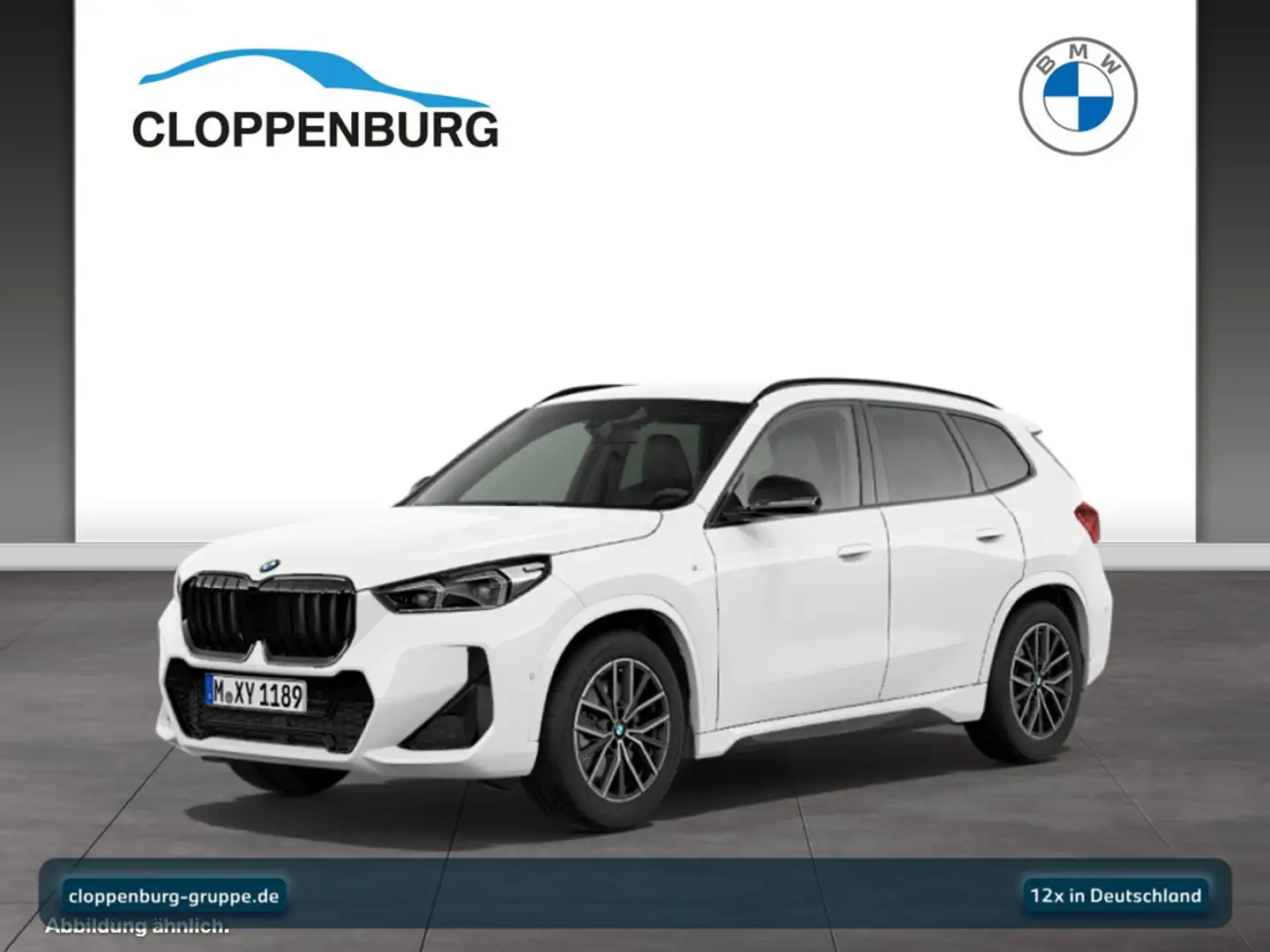 BMW X1 xDrive23d SAV M Sportpaket AHK+SHZ+KeyGO+HiFi Weiß - 1