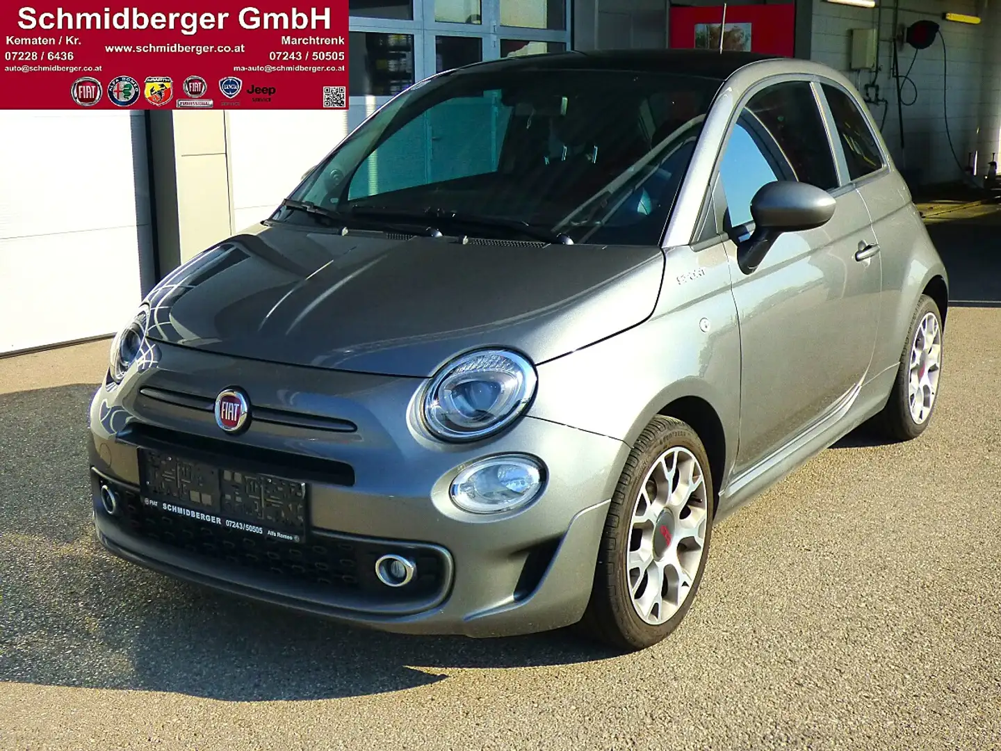 Fiat 500 FireFly Hybrid 70 Sport Grau - 1