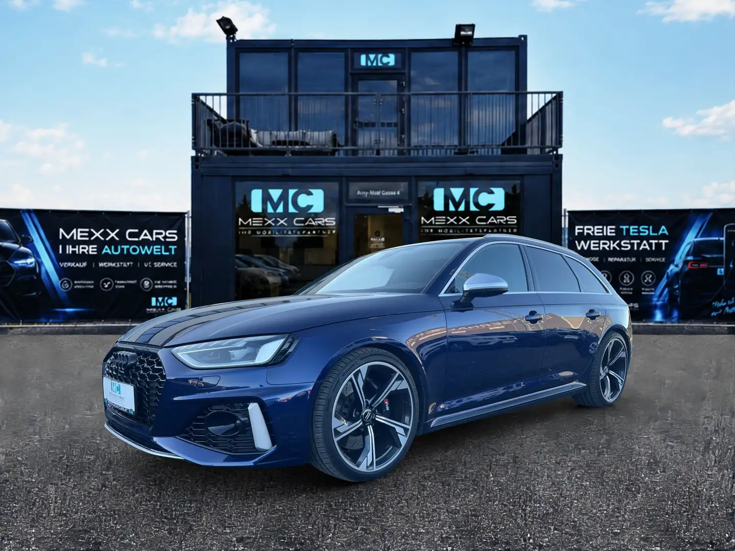 Audi RS4 Avant | 450 PS | RS-ABGAS | 20" | VIRTUAL | KAMERA Blau - 1