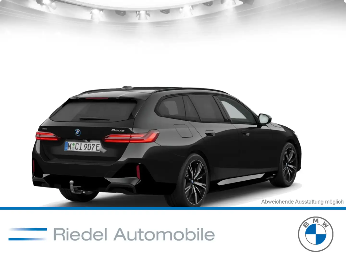 BMW 550 e xDrive Touring Navi Tempom.aktiv Panoramadach Bl Negro - 2