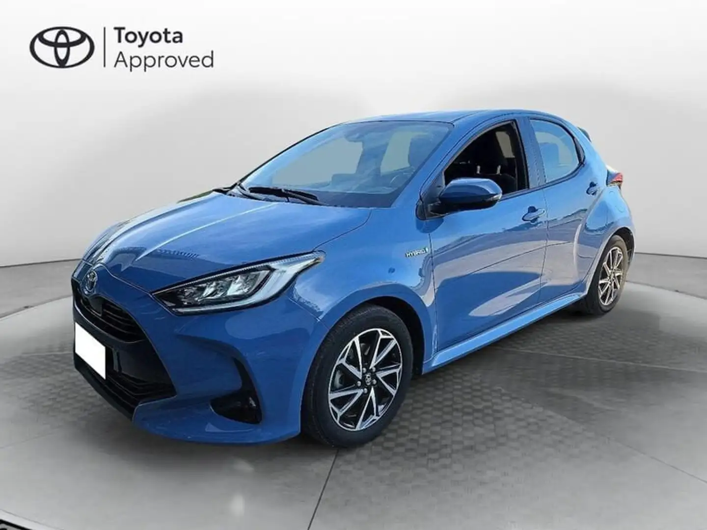 Toyota Yaris 1.5 Hybrid 5 porte Trend Blu/Azzurro - 1
