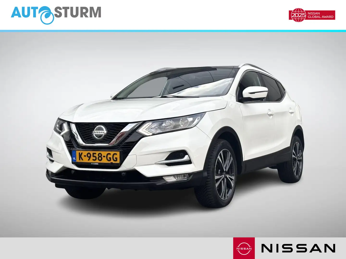 Nissan Qashqai 1.3 DIG-T N-Connecta Design Pack | Trekhaak | Pano Wit - 1