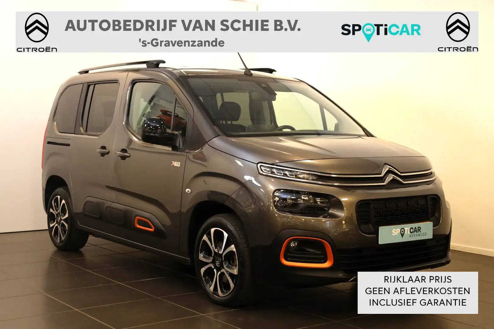 Citroen Berlingo PT 130 Shine Automaat AppleCarplay/AndroidAuto | l Gris - 1