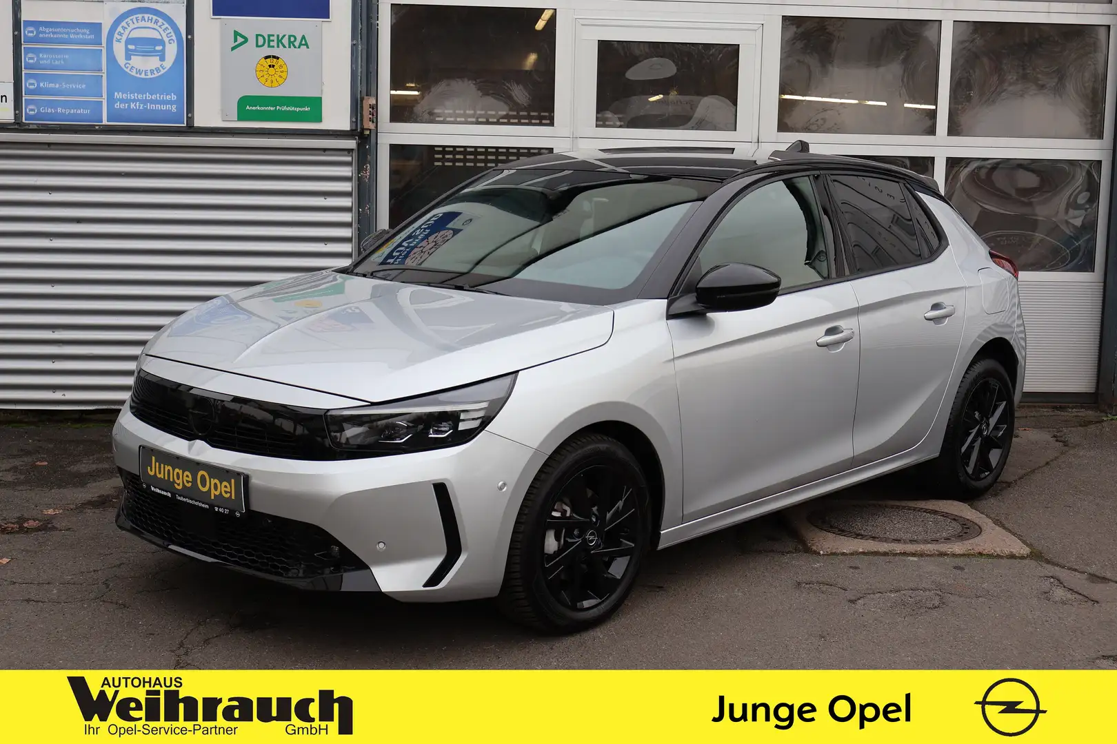 Opel Corsa 1.2 Turbo GS+Navi+IntelliLux+ Silber - 1