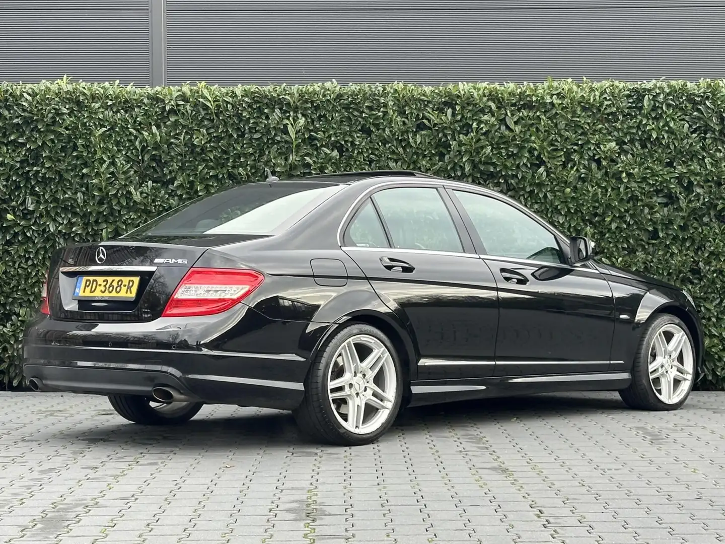 Mercedes-Benz C 280 Avantgarde, AMG-PAKKET, PANO, LEDER, NAVI, CRUISE, Noir - 2