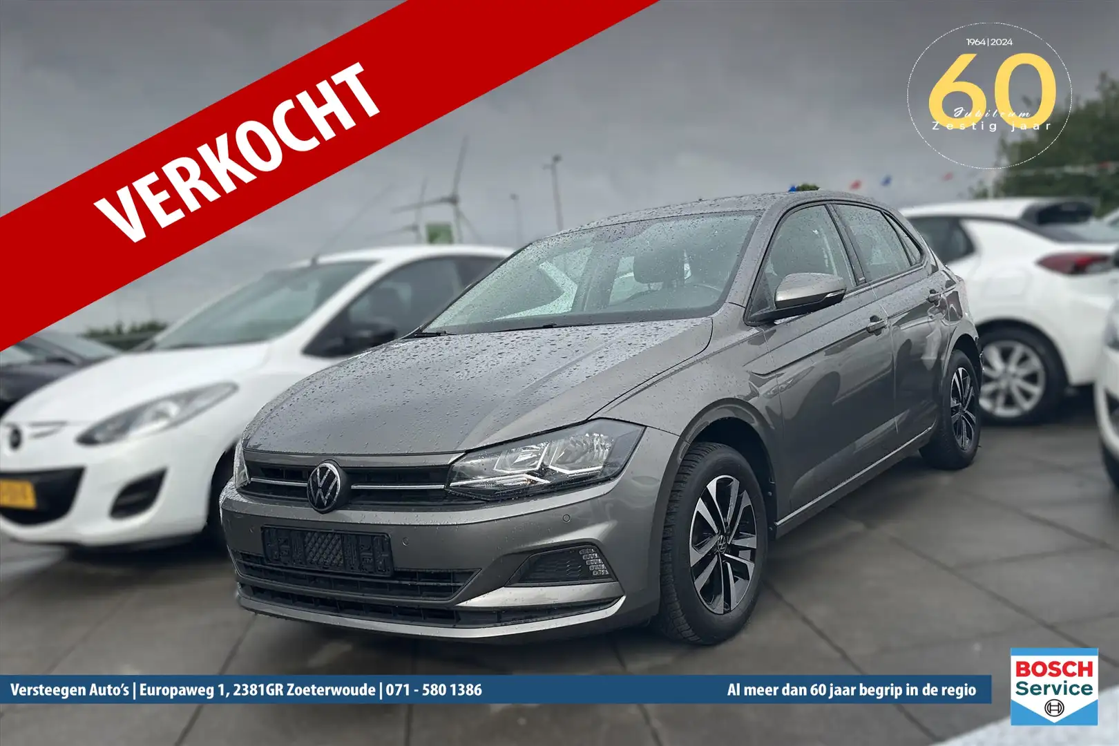 Volkswagen Polo 1.0 TSI 95pk Comfortline United Grijs - 1