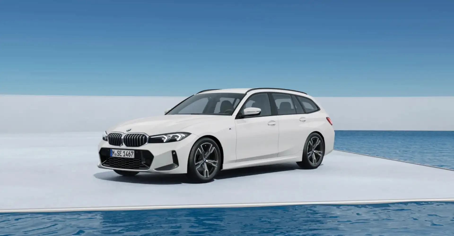BMW 320 i Touring M Sportpaket, Bestellaktion! bijela - 1