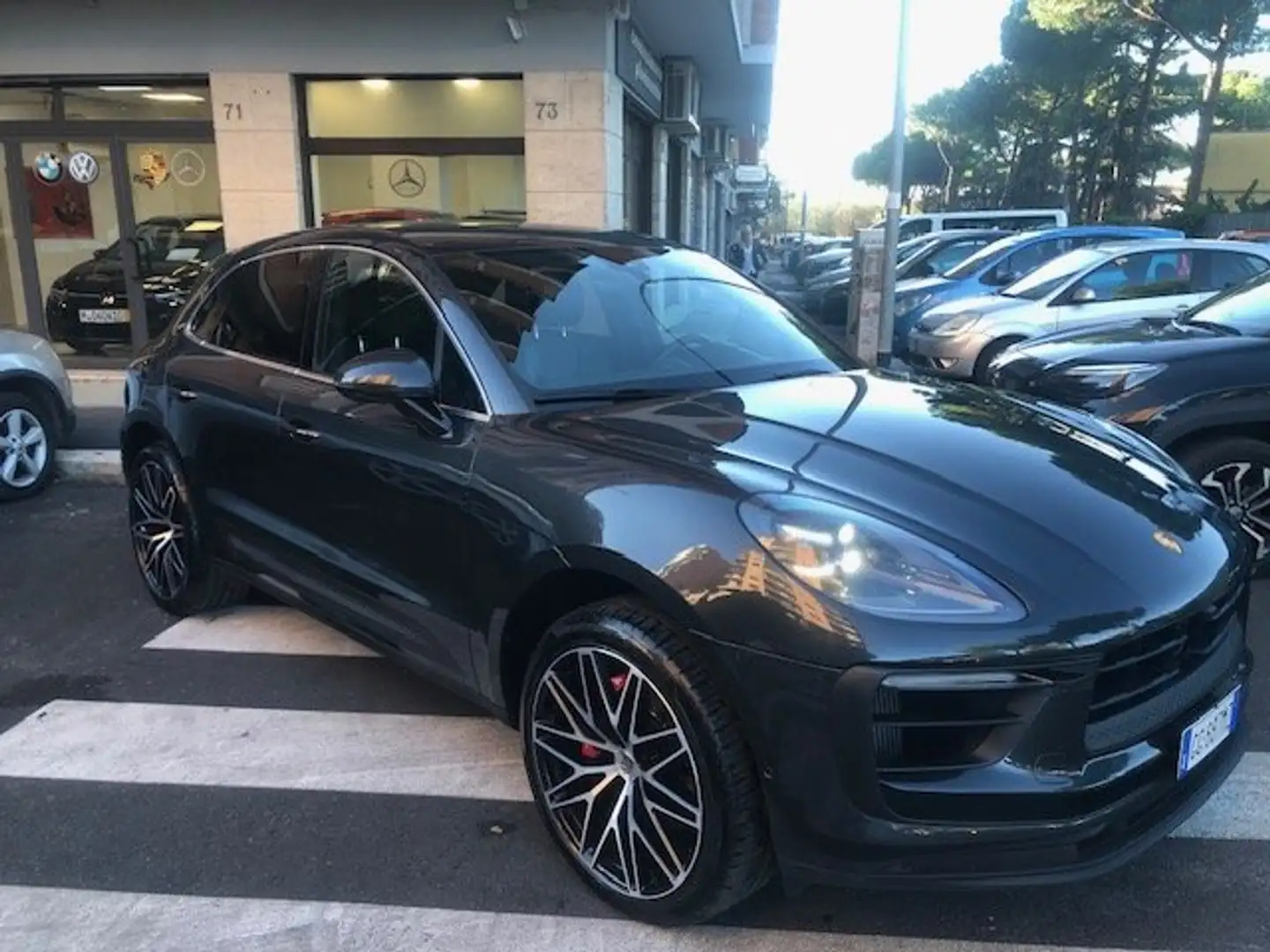 Porsche Macan Macan I 2022 2.9 S 380cv PDK CHRONO TETTO APPROVED Schwarz - 1