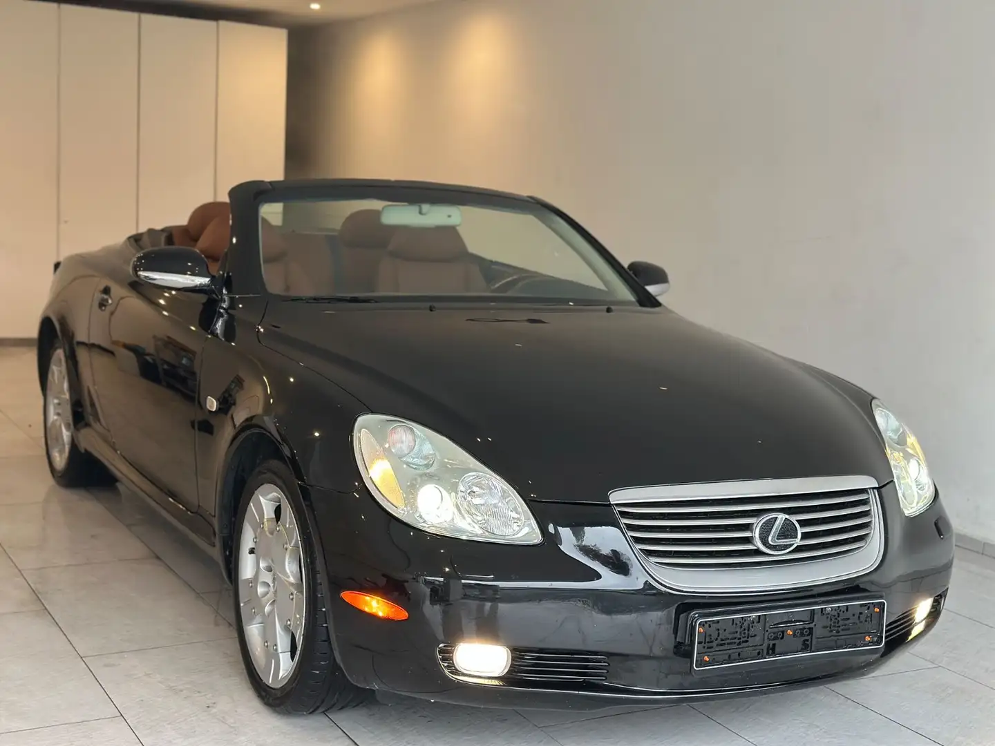 Lexus SC 430 Cabrio TOPZUSTAND Scheckheft TÜV NEU!!!! Schwarz - 1