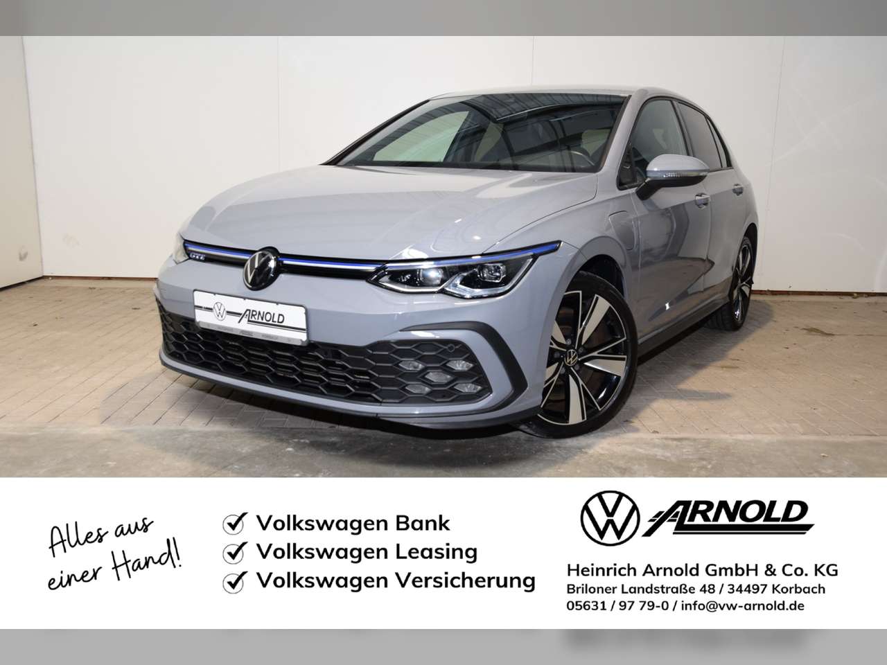 Volkswagen Golf 2022 — VIII GTE DSG AHK - IQ-Light - RearView