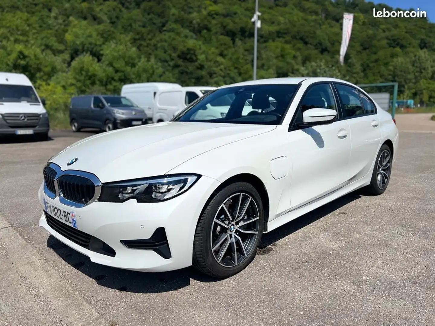 BMW 330 SERIE G20 330e 292 CH BVA8 -garantie 12 M- Wit - 2