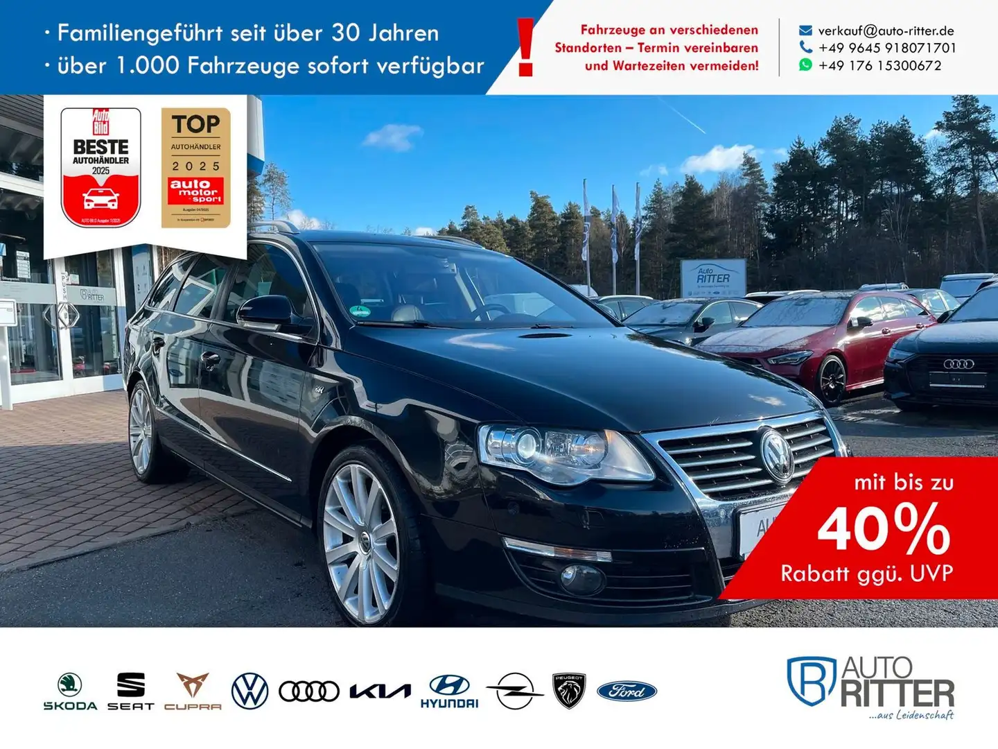 Volkswagen Passat Alltrack 2.0 Turbo Highline ACC|AHK|Na... Schwarz - 1
