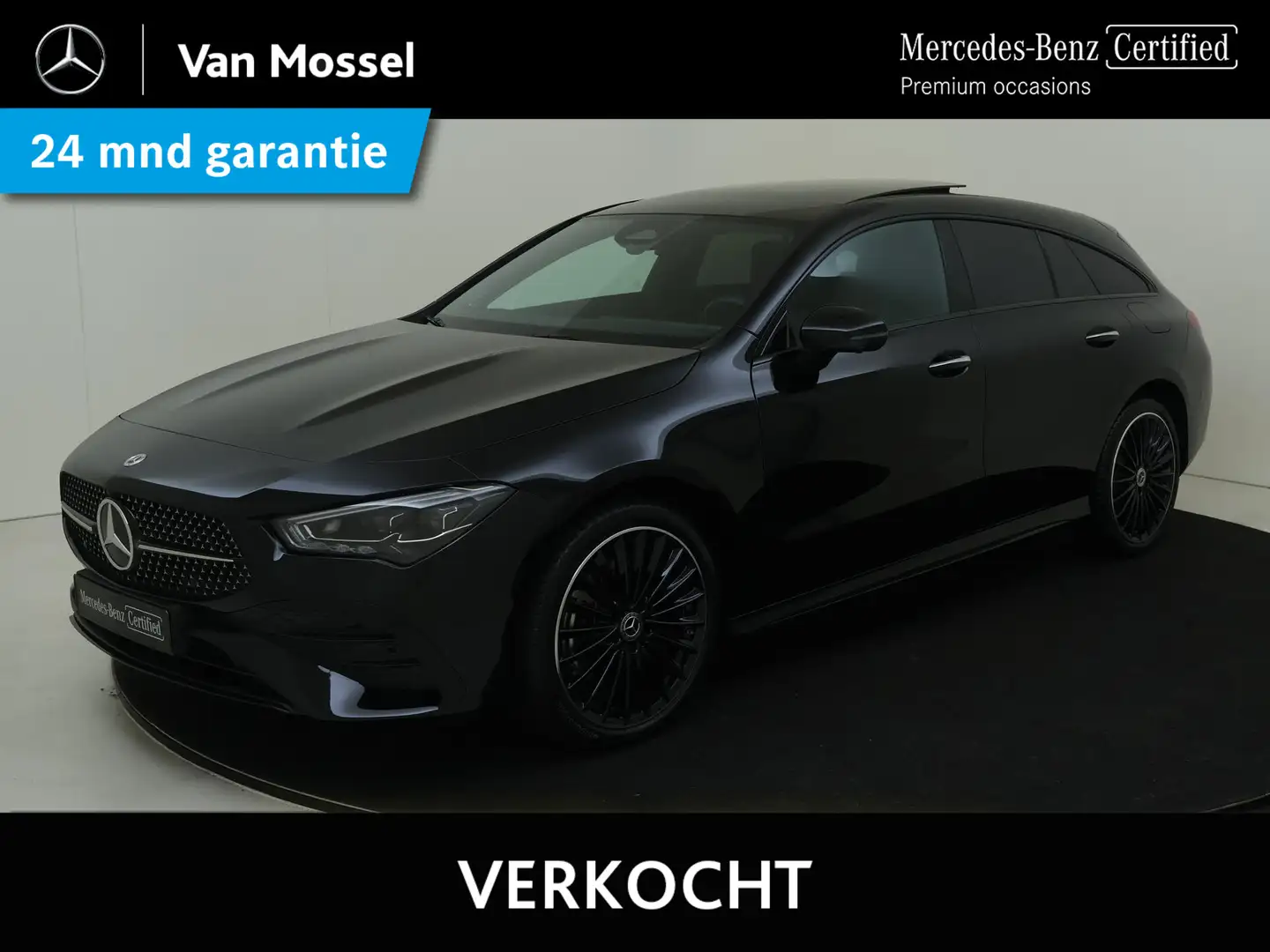 Mercedes-Benz CLA 250 Shooting Brake e AMG Line / Panoramadak / Burmeste Noir - 1