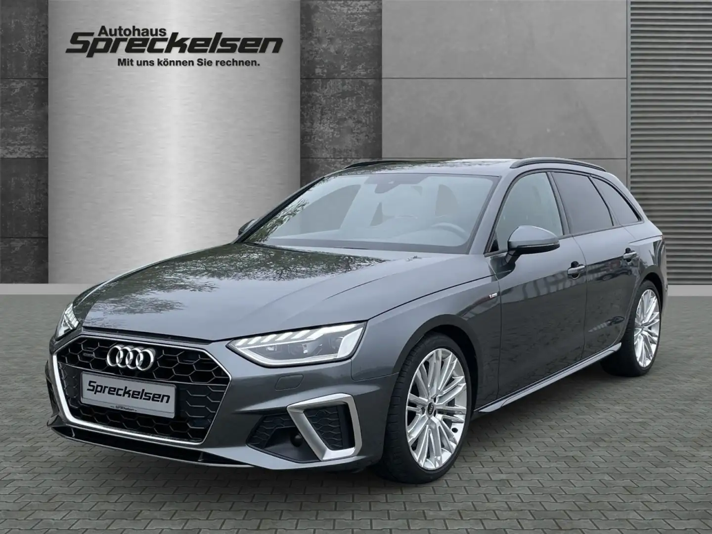 Audi A4 Avant 3.0 TDI quattro++S line++AHK++Matrix LED++ Grau - 1