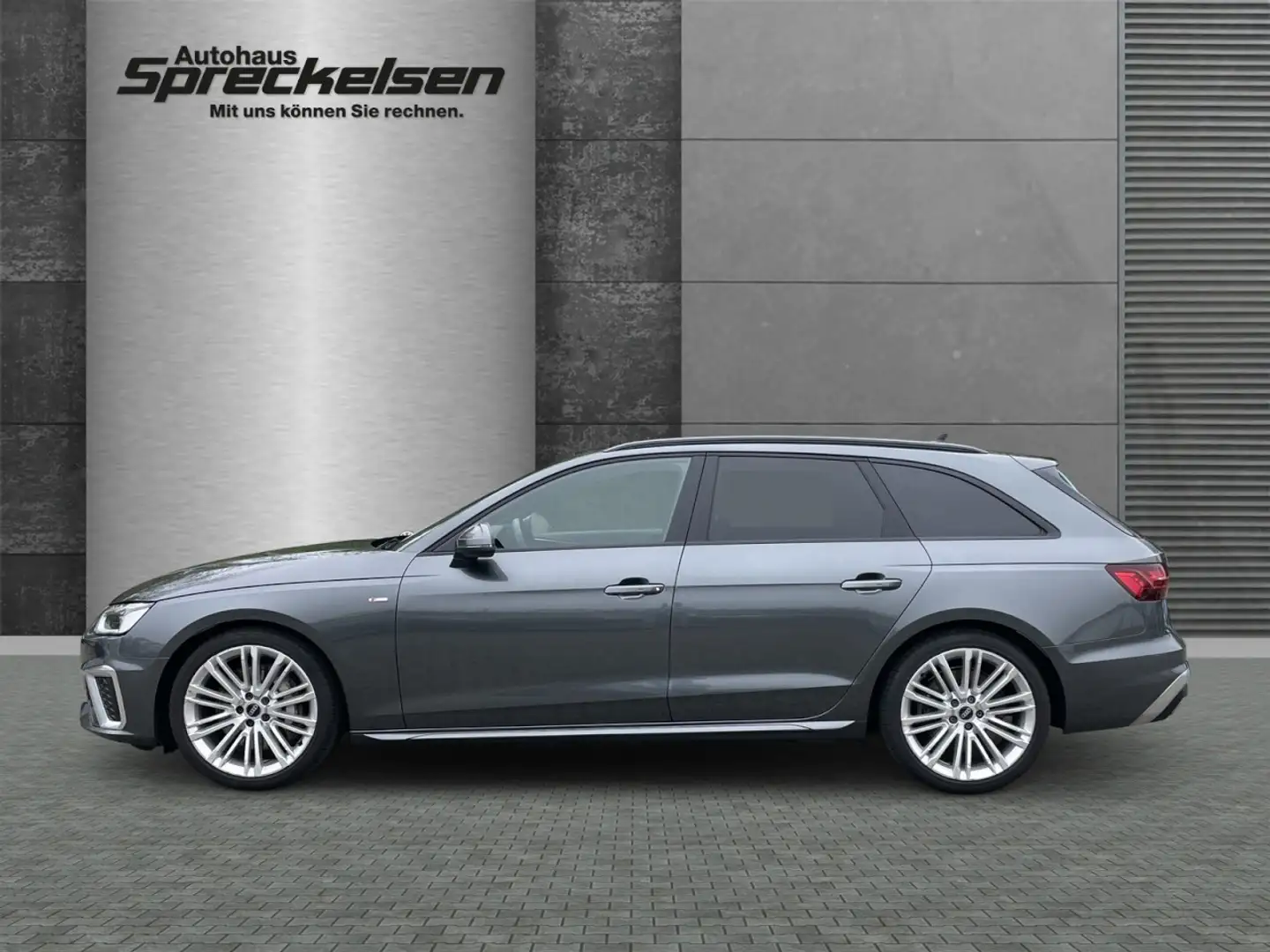 Audi A4 Avant 3.0 TDI quattro++S line++AHK++Matrix LED++ Grau - 2