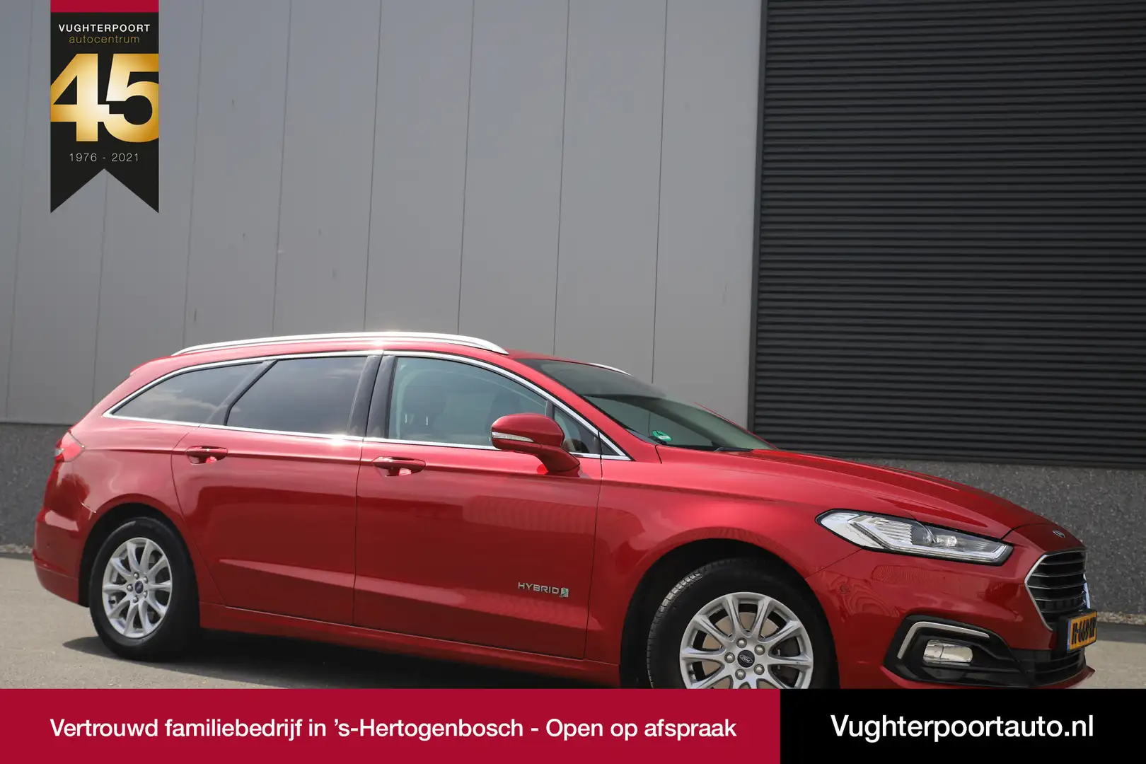 Ford Mondeo Wagon 2.0 IVCT 187pk Hybrid/Automaat/Titanium/Adap Rood - 1