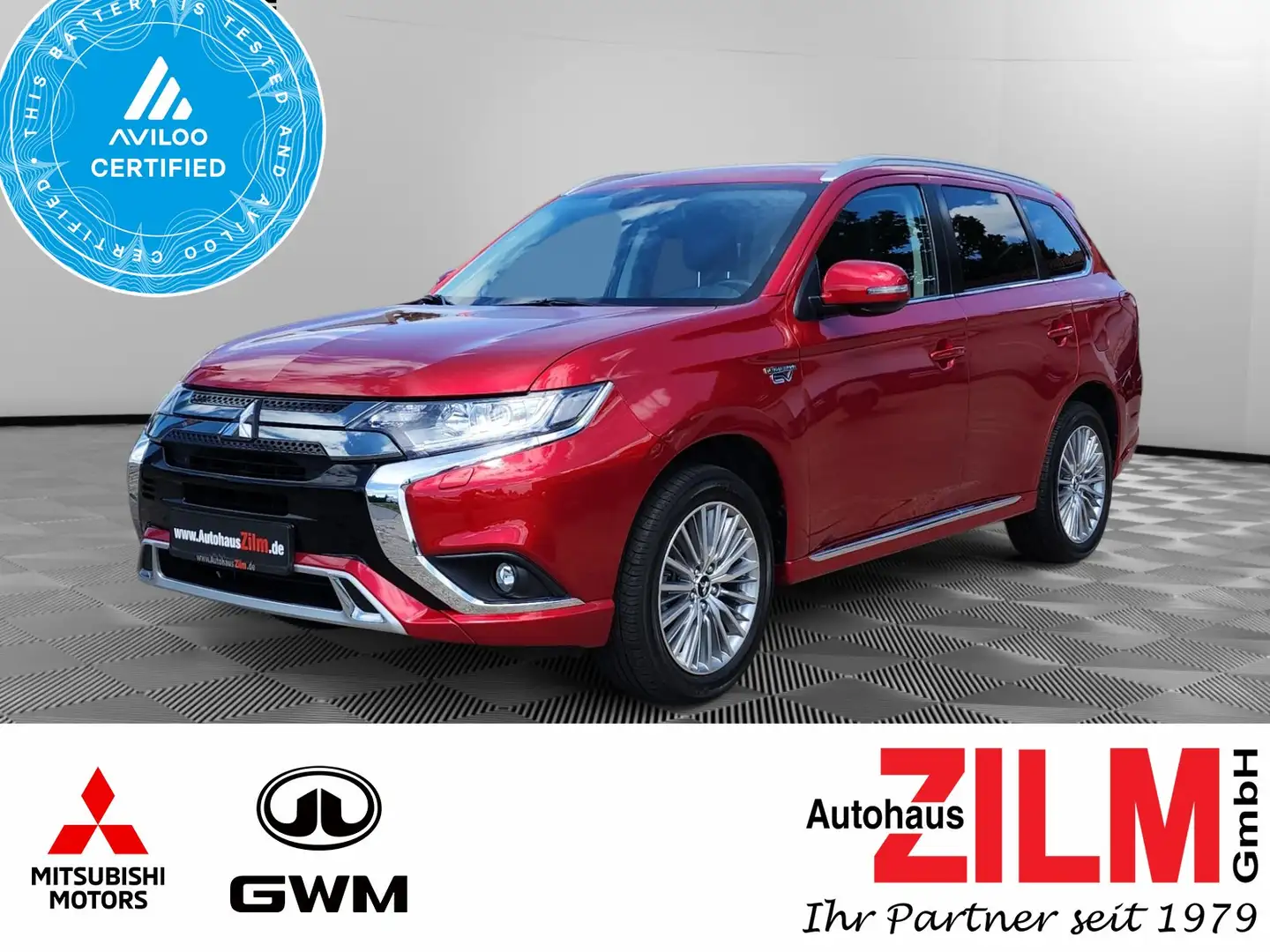 Mitsubishi Outlander 2.4 4WD PHEV Basis Spirit 4WD,*RFK * SHZ * SR/WR * Rouge - 1