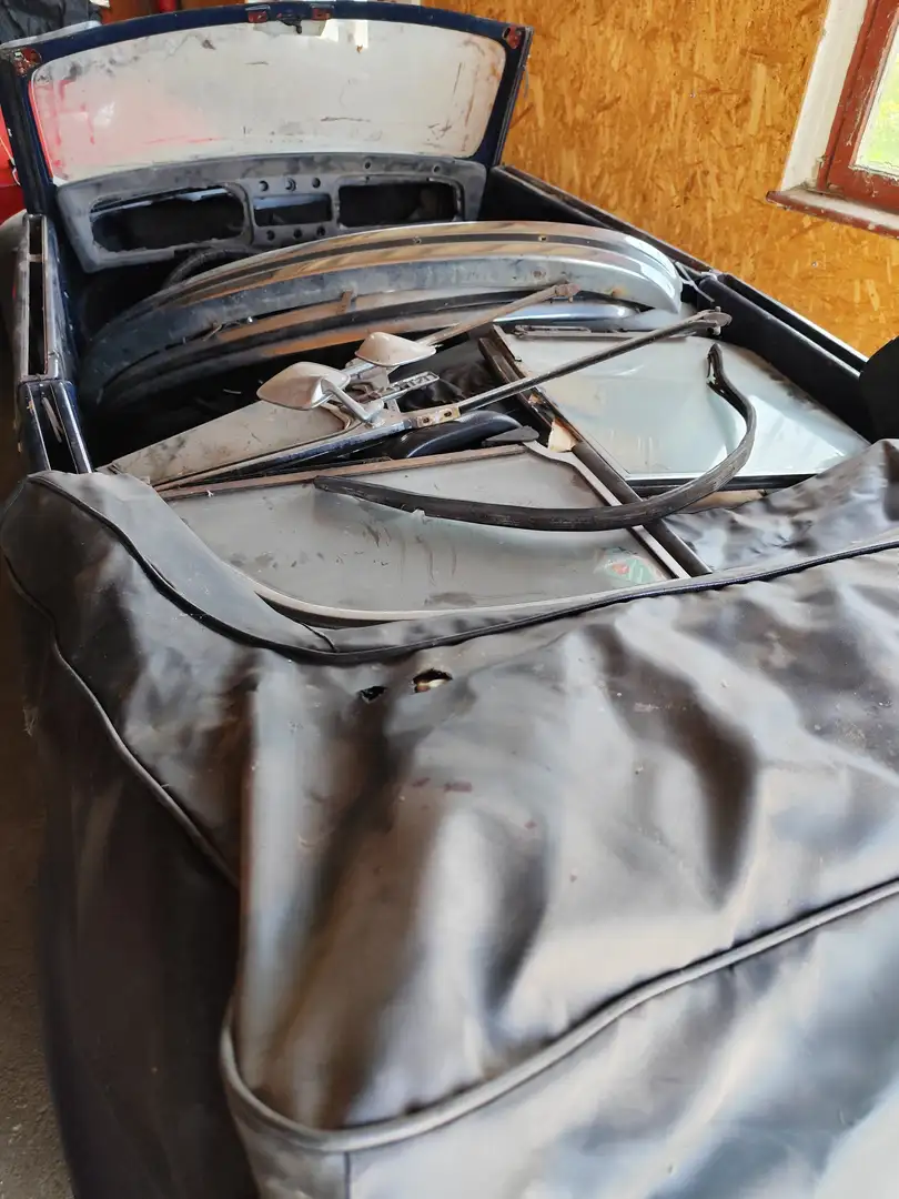Volkswagen Käfer Cabrio Kék - 2