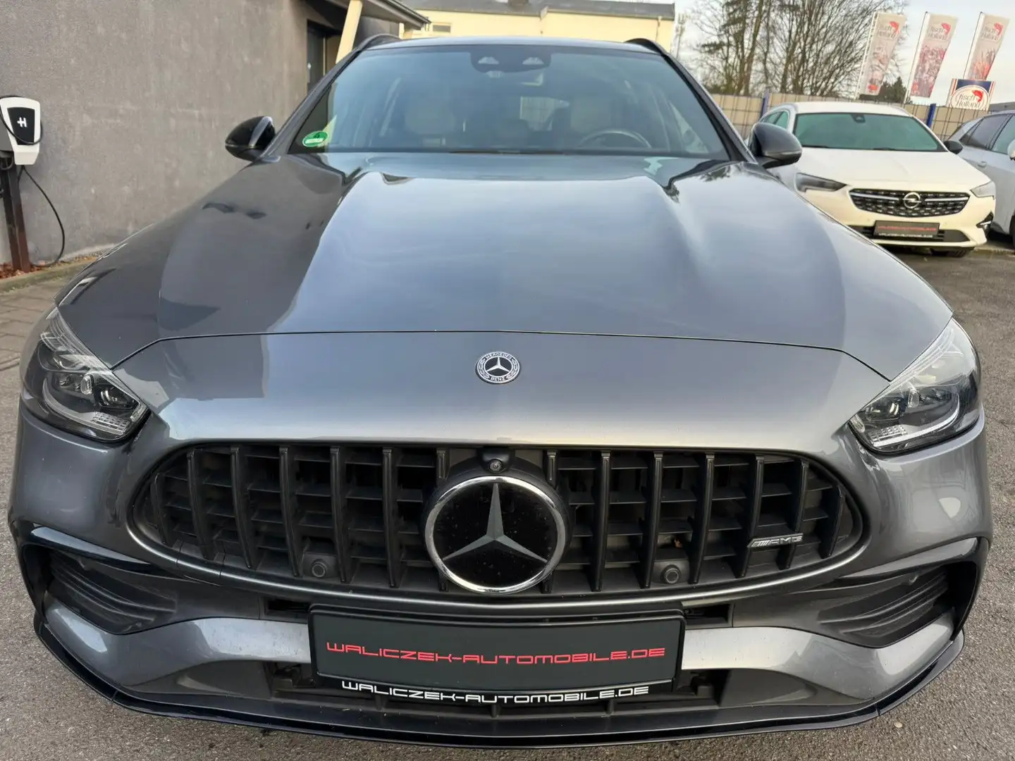 Mercedes-Benz C 43 AMG Pano 360 Garantie - 2027 Unfallfrei Grau - 2