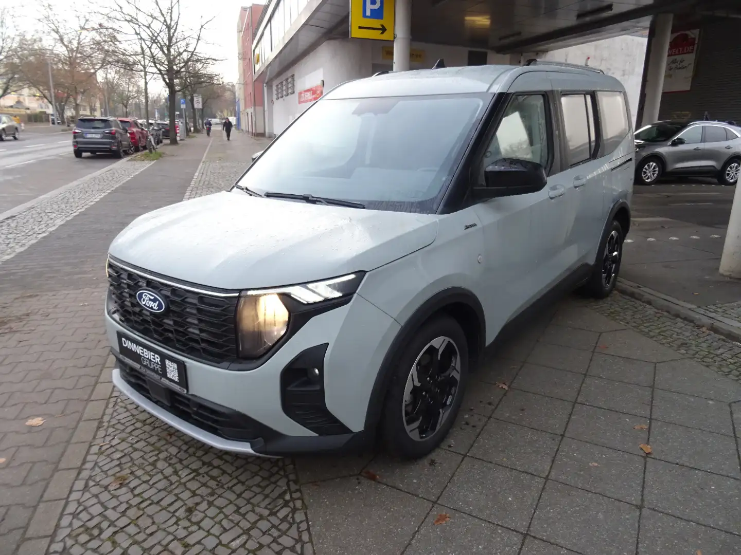 Ford Tourneo Courier Active 92 kW ACC CAM NAVI TWA LM Gris - 2