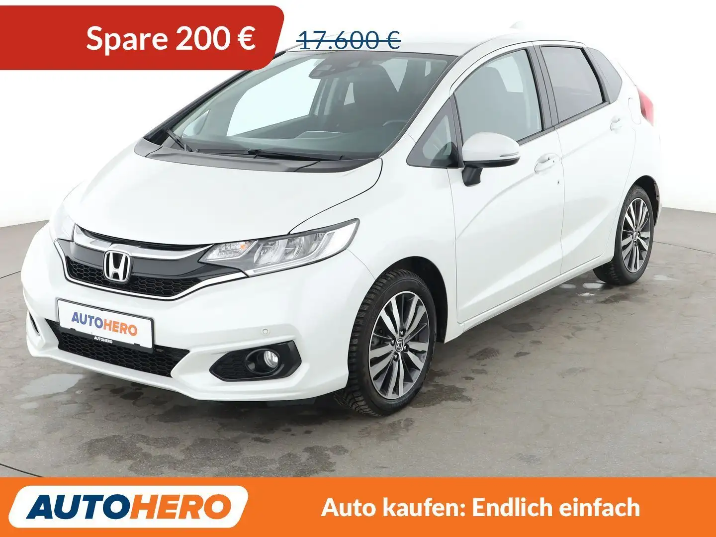 Honda Jazz 1.3 i-VTEC Elegance Aut.*NAVI*TEMPO*CAM*SHZ* Weiß - 1