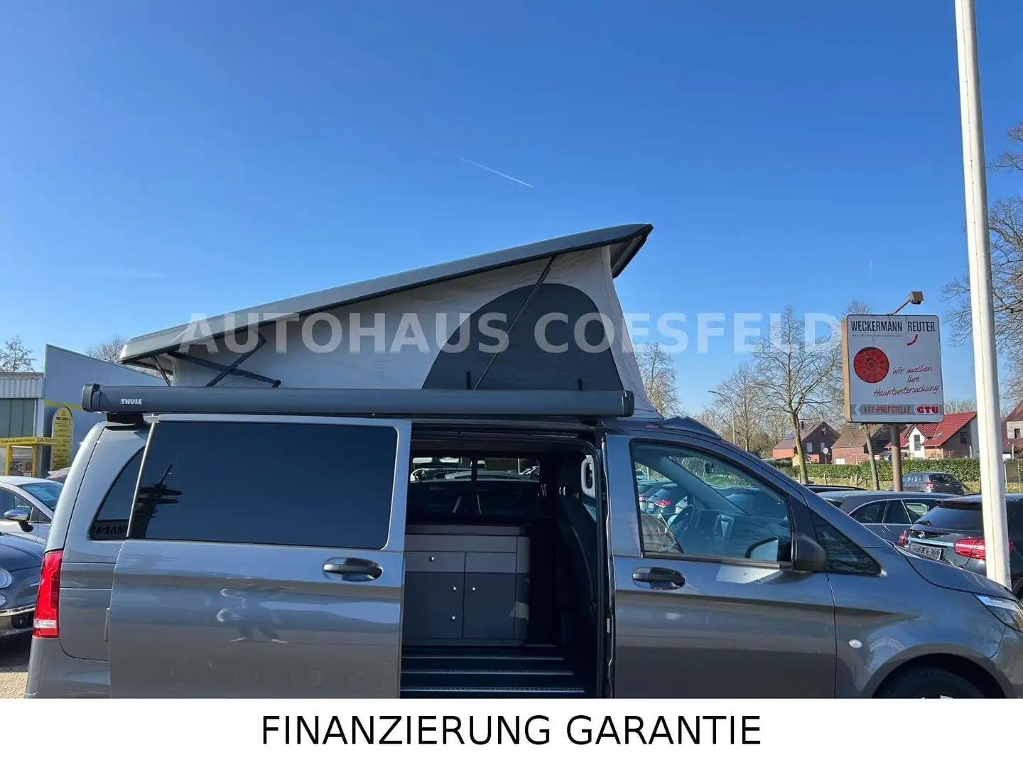 Mercedes-Benz Vito Tourer CDI Pro 4x4 langH1*Pössl*Campstar* Gris - 2