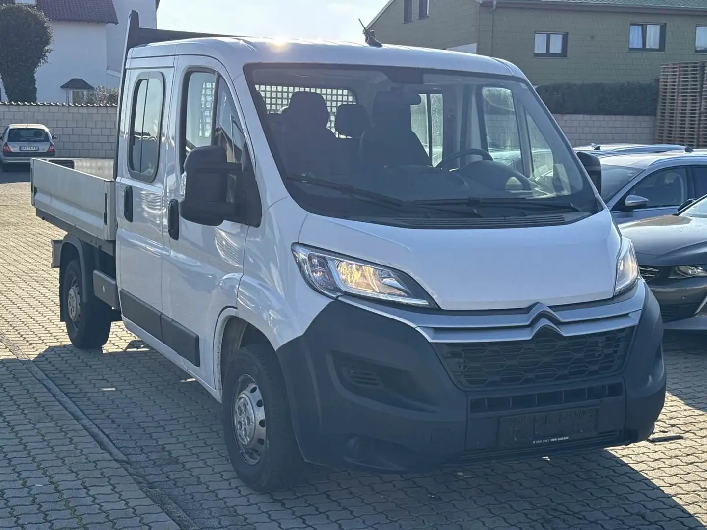 Citroen Jumper Pritsche 2.2 BlueHDi DoKa 7-Sitzer/Klima/AHK/DAB/T Weiß - 2