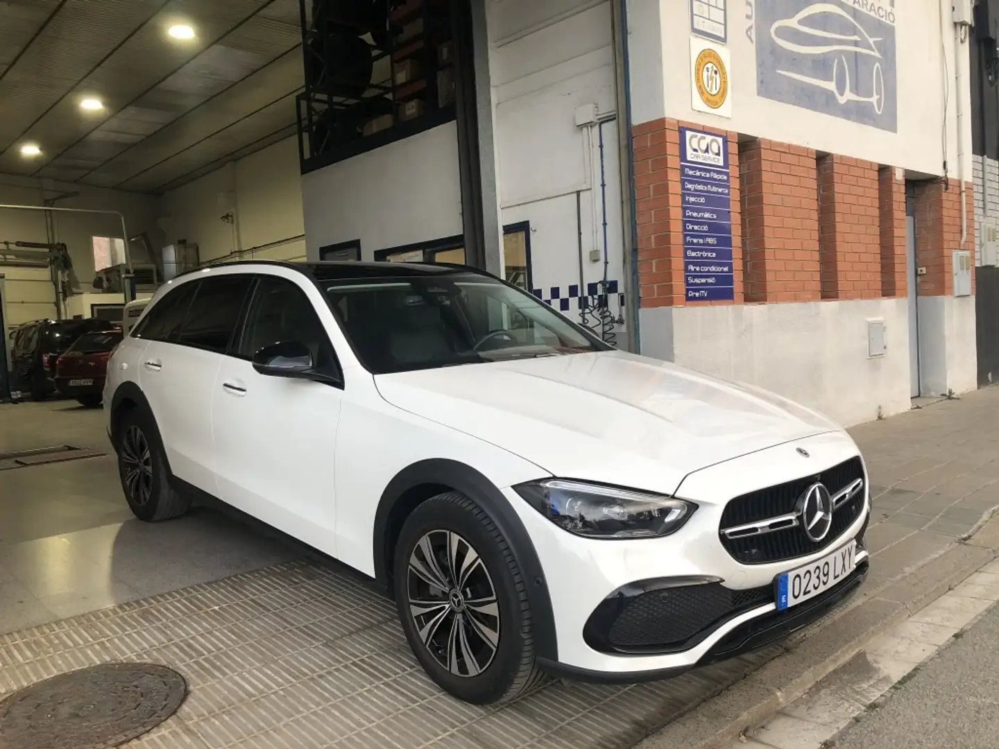 Mercedes-Benz C 220 Estate 220d 9G-Tronic Blanco - 1