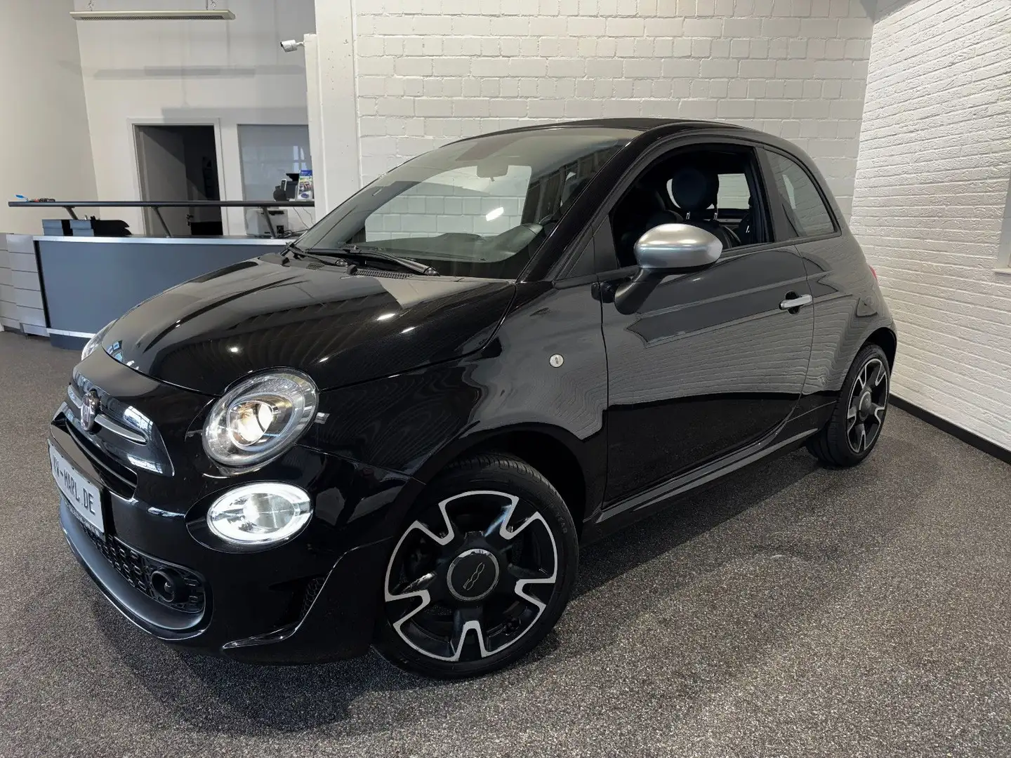 Fiat 500C ROCK STAR AUTOM.NAVI TEILLEDER PDC BEATS Schwarz - 2