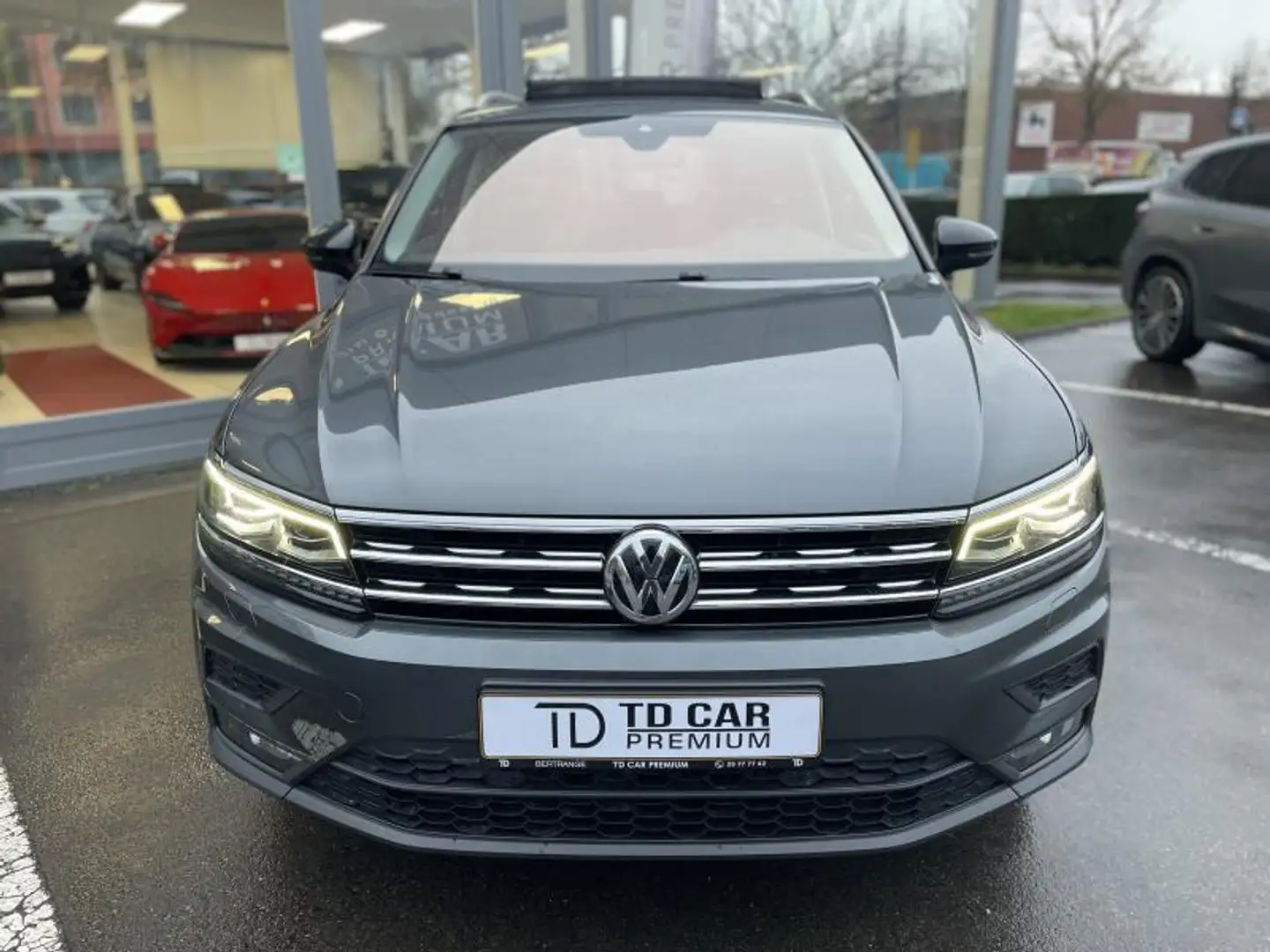 Volkswagen Tiguan 2L TDI 190 4Motion DSG Toit Ouvrant Gris - 2