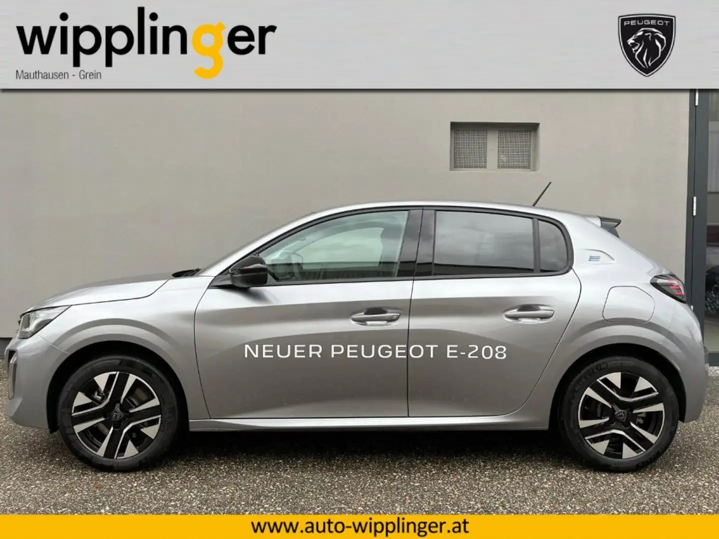 Peugeot e-208 Style 136PS Elektro 3-phasig LP € 38.170,- Сірий - 2