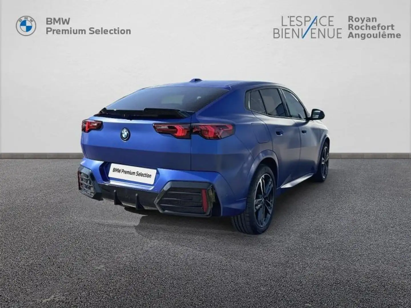 BMW X2 sDrive18dA 150ch M Sport DKG7 Bleu - 2