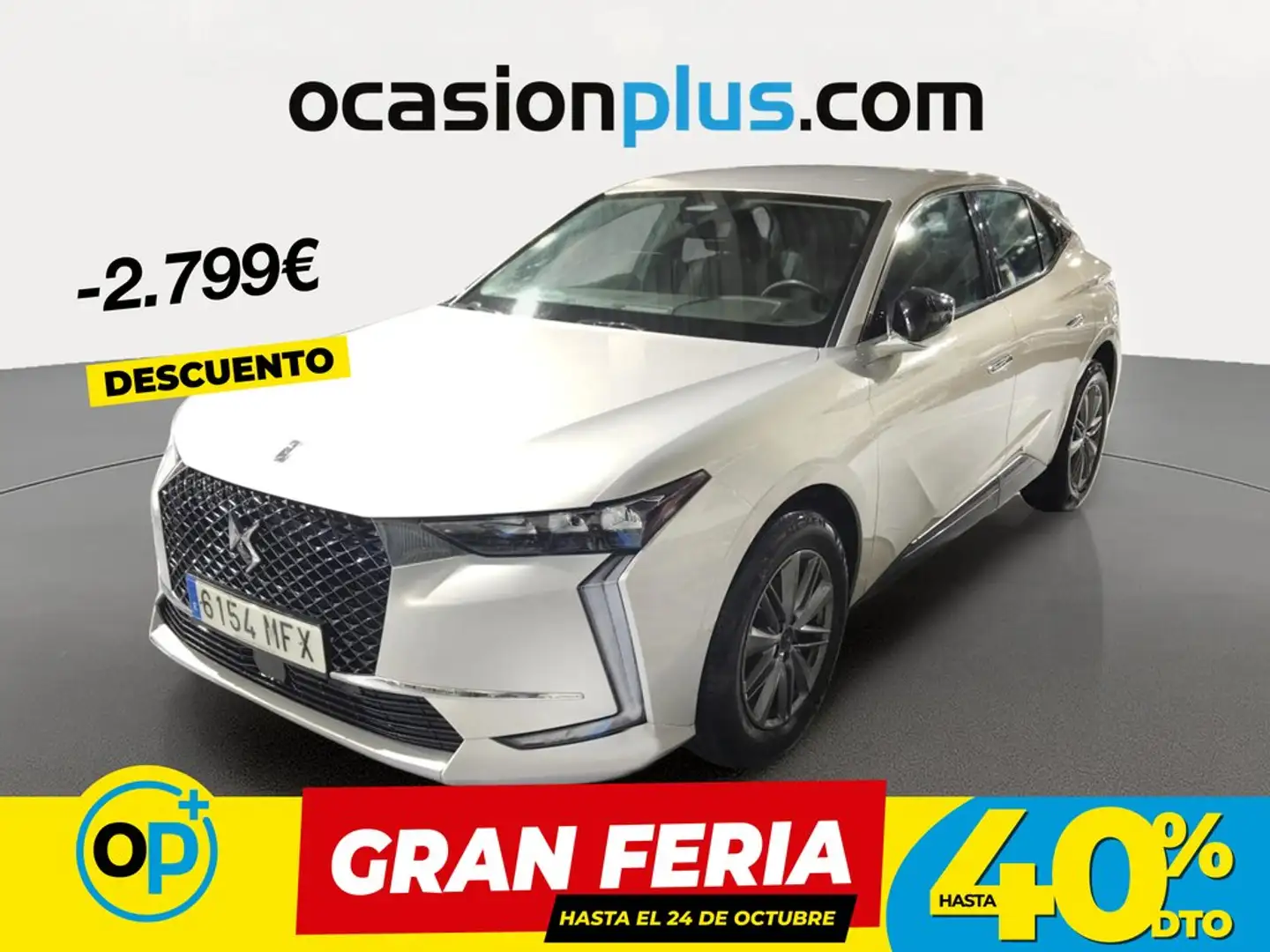 DS Automobiles DS 4 BlueHDi Bastille Aut. 130 Blanco - 1