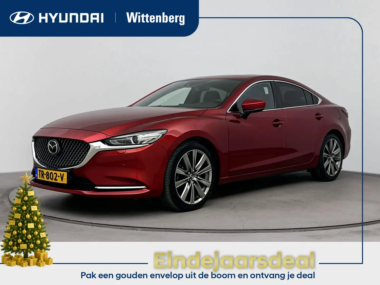 Mazda 6 2.0 SkyActiv-G 165 Signature | Leer | Schuifdak | Rood - 1