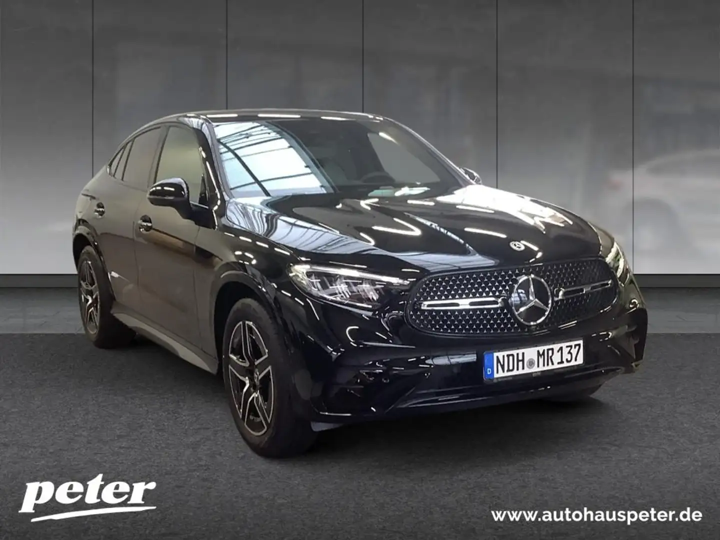 Mercedes-Benz GLC 200 4MATIC Coupé AMG+NIGHT+19"+360°-Kamera Schwarz - 2