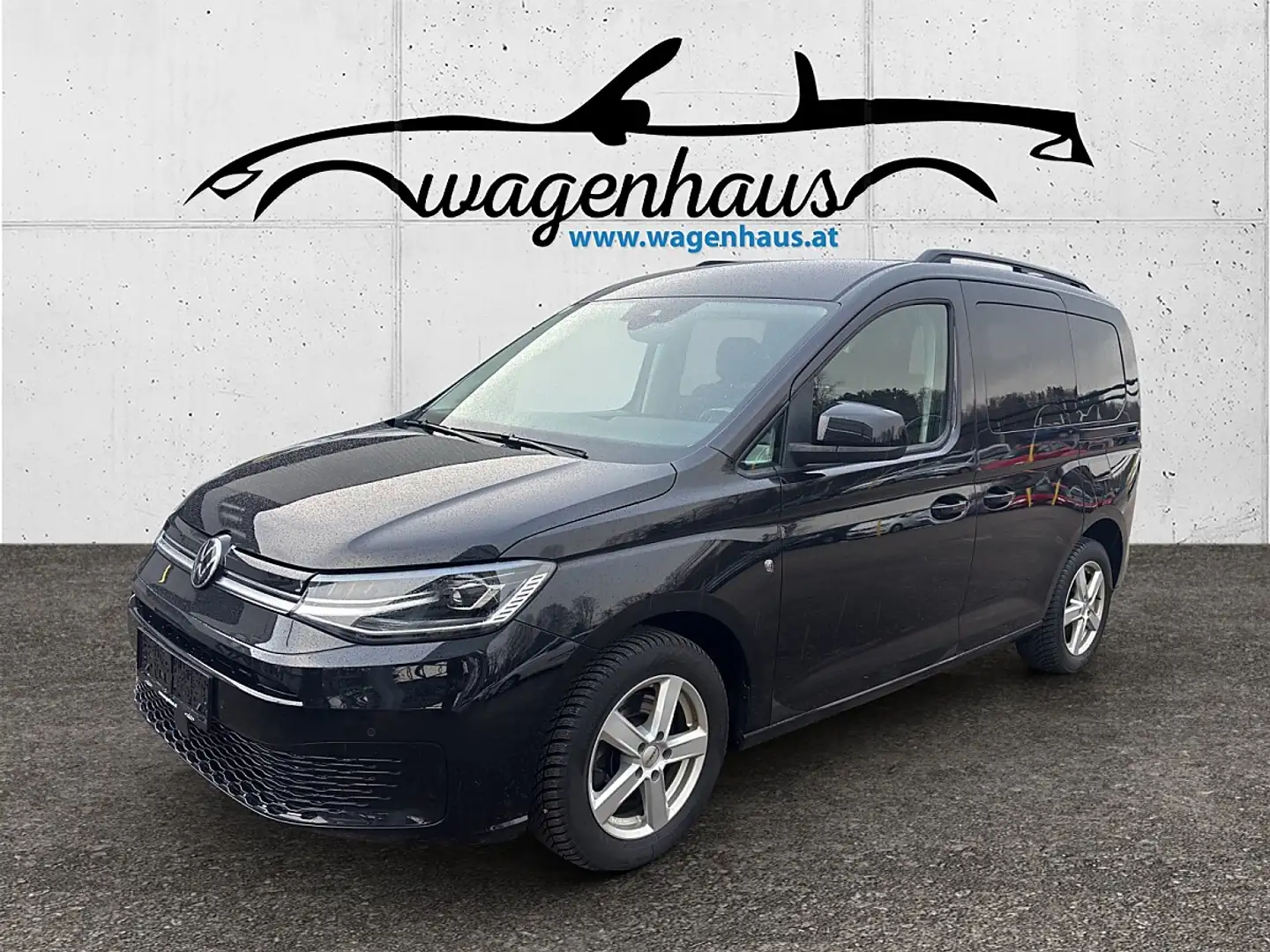 Volkswagen Caddy 1,5 TSI Life, ACC, LED, NAVI, Sitzheizung Schwarz - 1