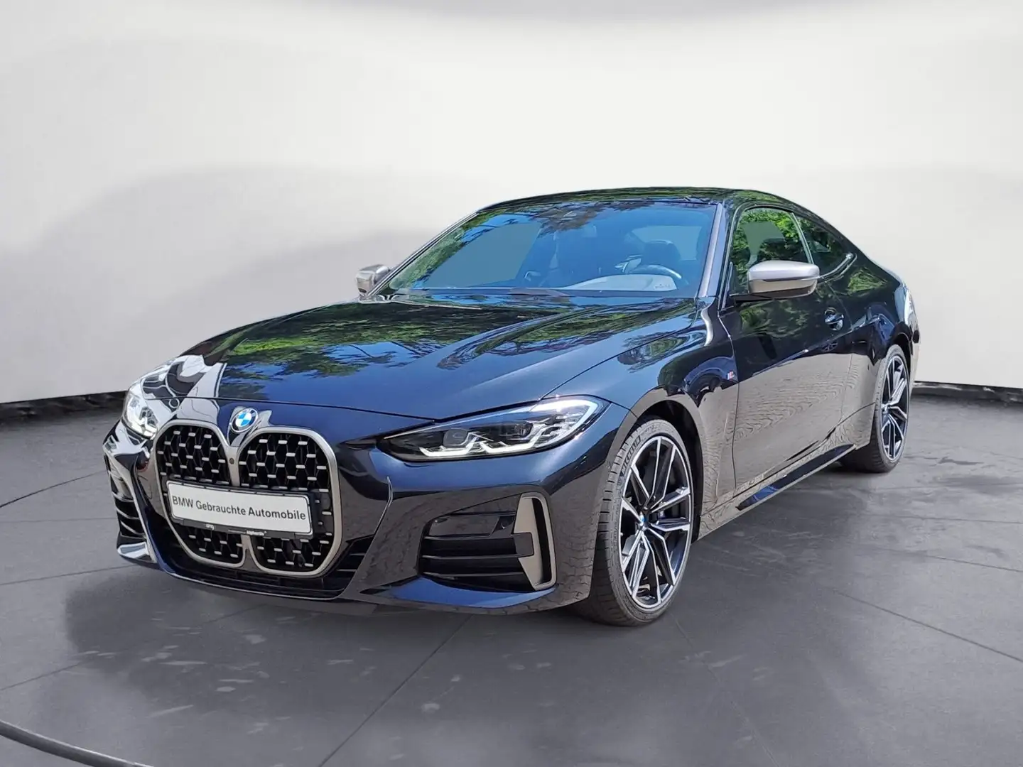 BMW M440i xDrive Coupe Sport Aut. Klimaaut. AHK RFT Noir - 2