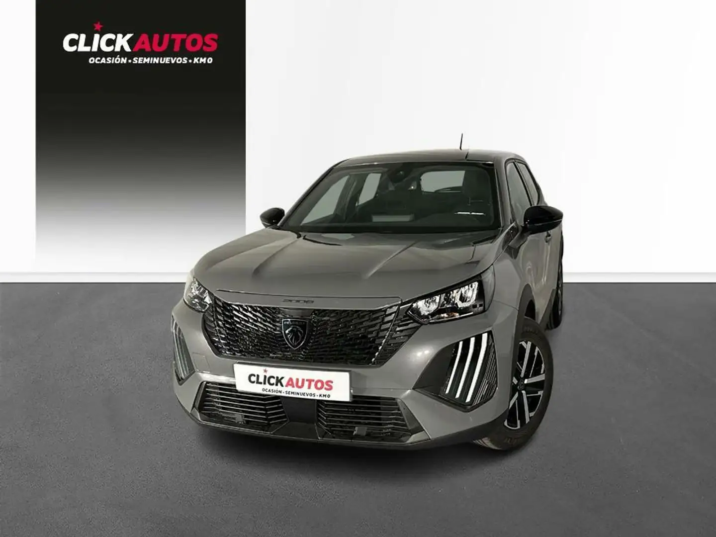 Peugeot 2008 1.2 PureTech S&S Active 100 Gris - 2