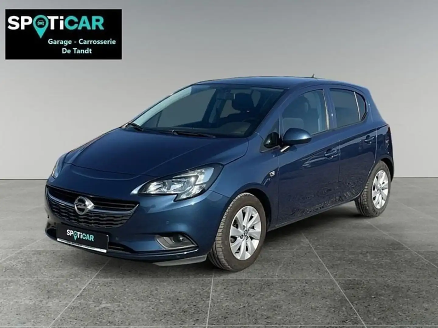 Opel Corsa 5 D Enjoy 1.4 Benzine 90 pk Blauw - 1