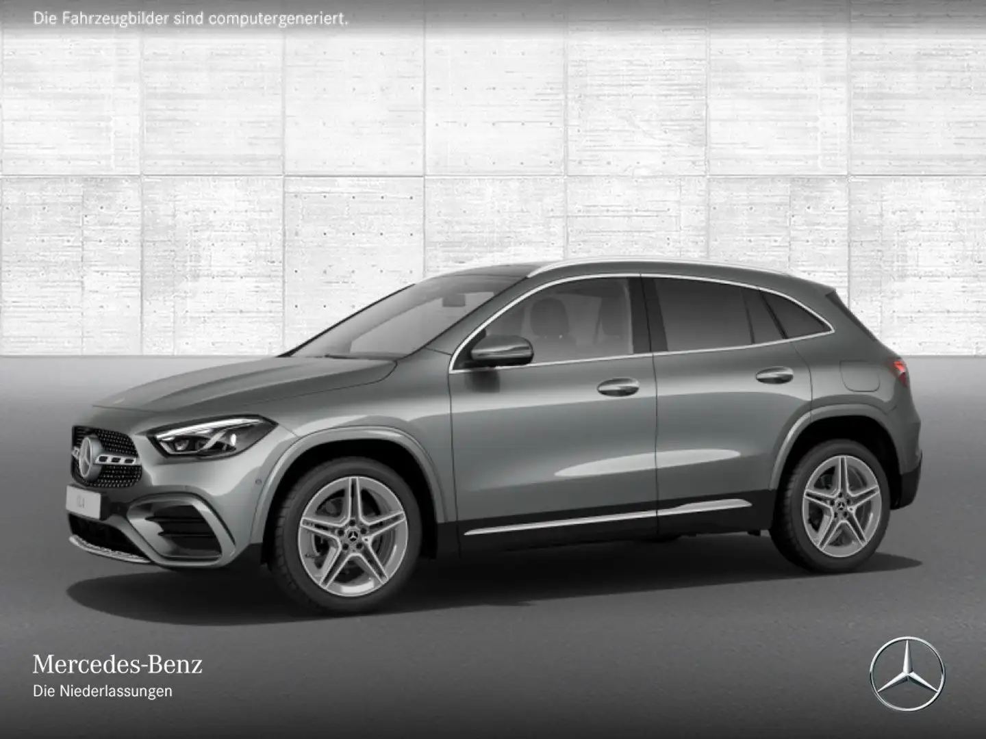 Mercedes-Benz GLA 200 AMG+PANO+360°+AHK+MULTIBEAM+TOTW+KEYLESS Grau - 2