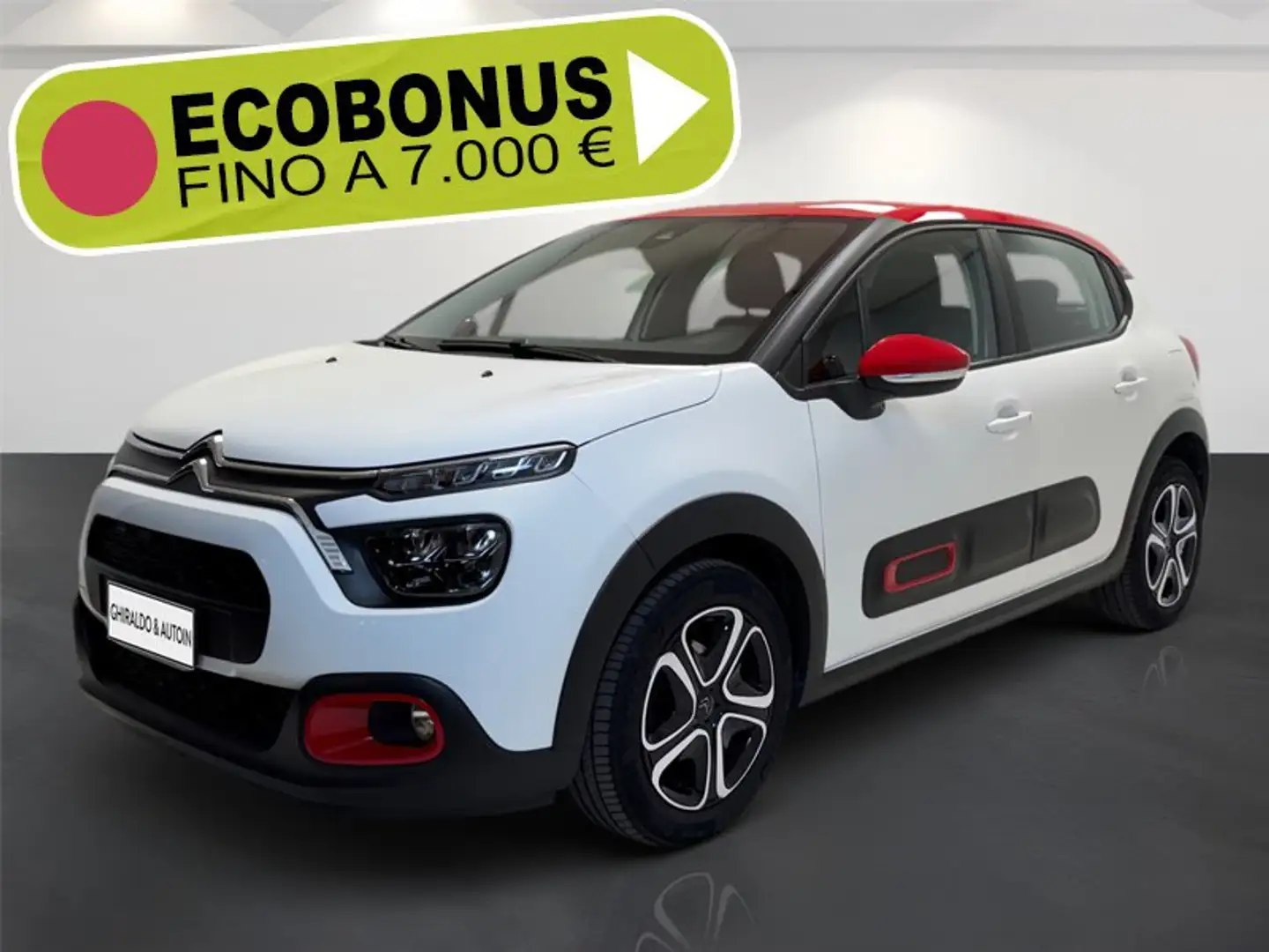 Citroen C3 III 2017 1.2 puretech Feel Pack s&s 83cv neopaten Bianco - 1