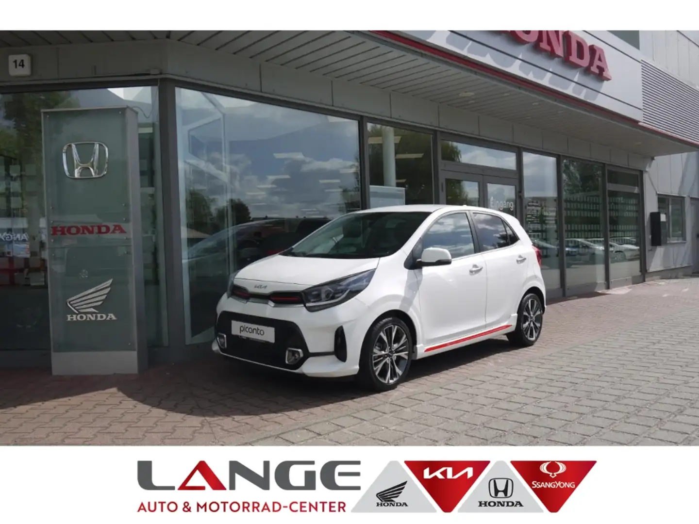 Kia Picanto GT Line EU6d 1.2 AMT GTL TECH NAVI Apple CarPlay A Weiß - 1