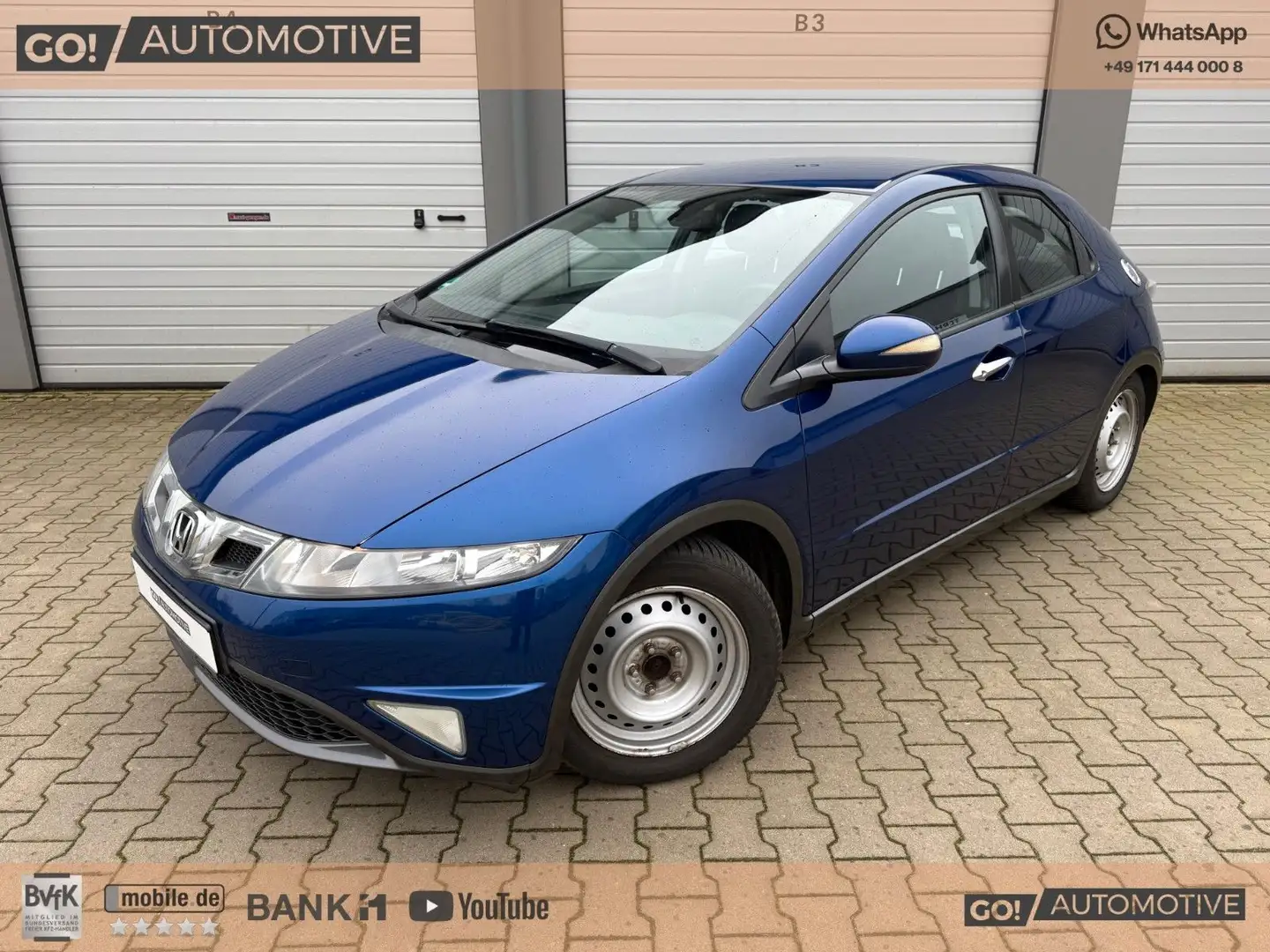Honda Civic Sport+1. Hand+Scheckheft+HU 03/27+TOP! - 1