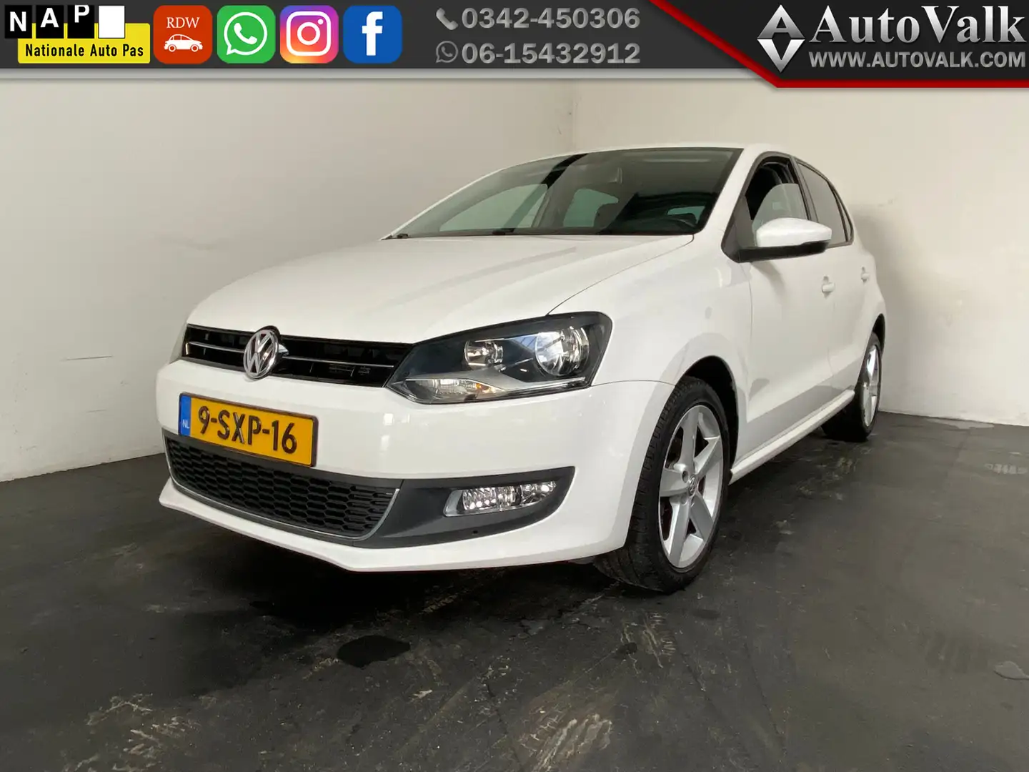 Volkswagen Polo 1.2 TSI BlueMotion Highline Fehér - 1