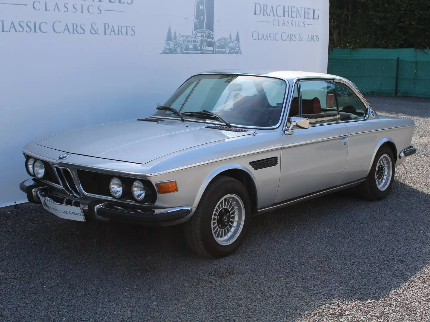 BMW 3.0 CS (E9) Leder, eFH, Alpina 14", E-Benzinpumpe Argintiu - 2