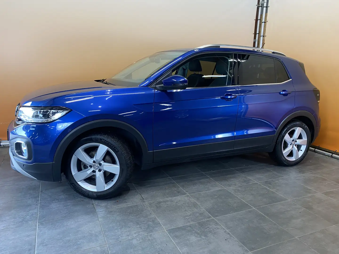 Volkswagen T-Cross 1.0 TSI Style trekhaak afn. | navi cruise control Blau - 2