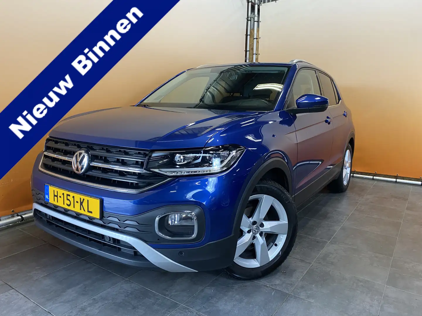 Volkswagen T-Cross 1.0 TSI Style trekhaak afn. | navi cruise control Blau - 1